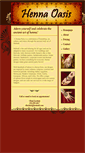 Mobile Screenshot of hennaoasis.com